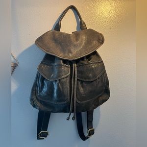 Fossil Leather small backpack